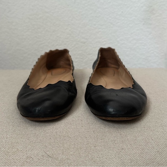 Chloe Leather Ballet Flats